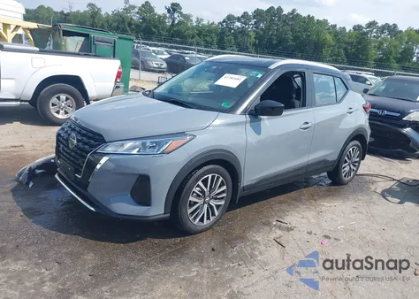 2021 Nissan Kicks Sv Xtronic Cvt из США, поврежденный, VIN 3N1CP5CV1ML496760